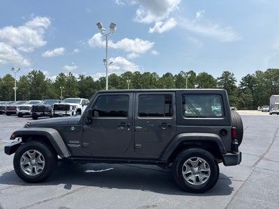 2017 Jeep Wrangler Unlimited Sport